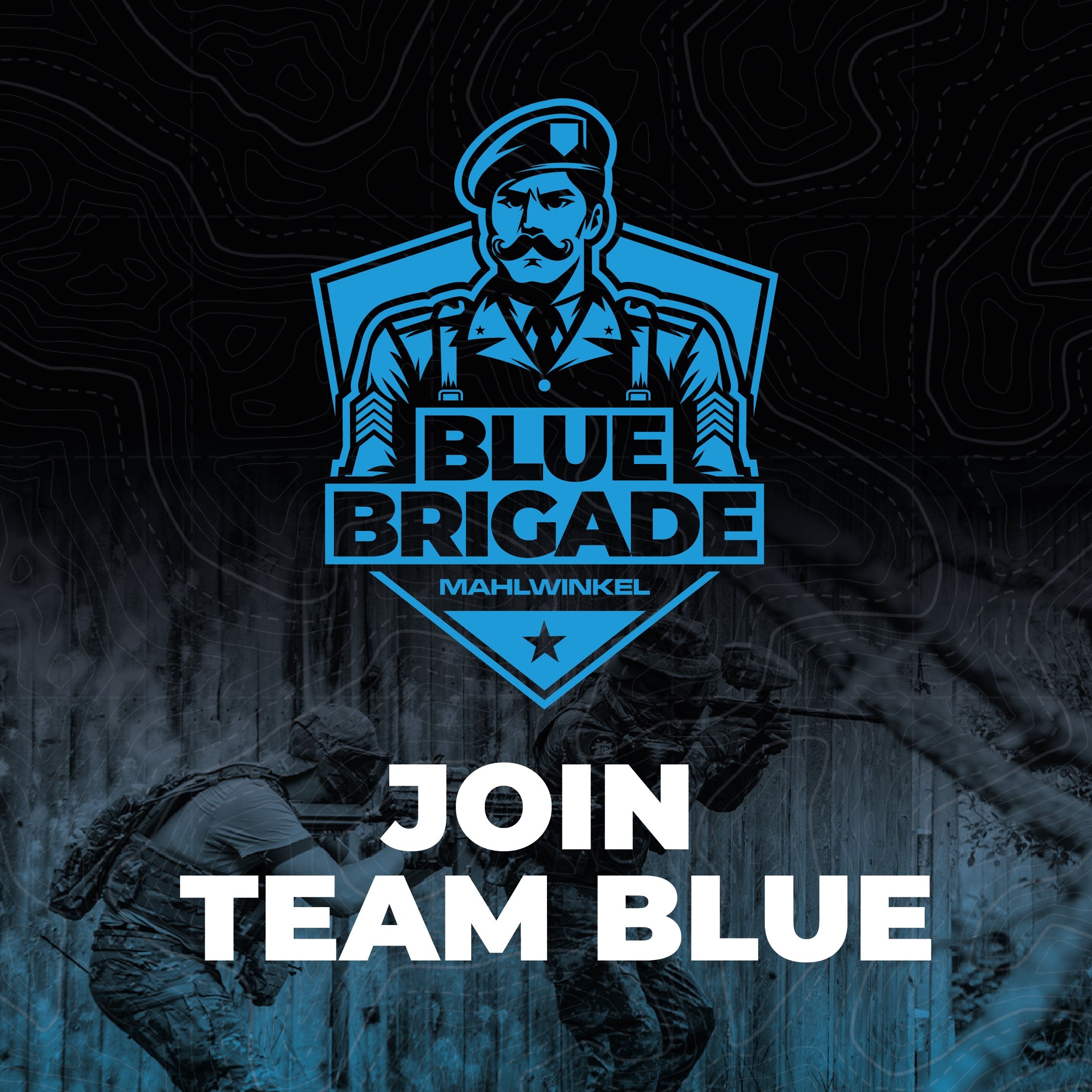 Block 1 Blau + Field Paint